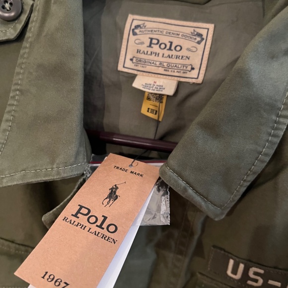 Polo Ralph Lauren Women’s Relaxed Fit Surplus Broken-Twill Jacket - Picture 3 of 11